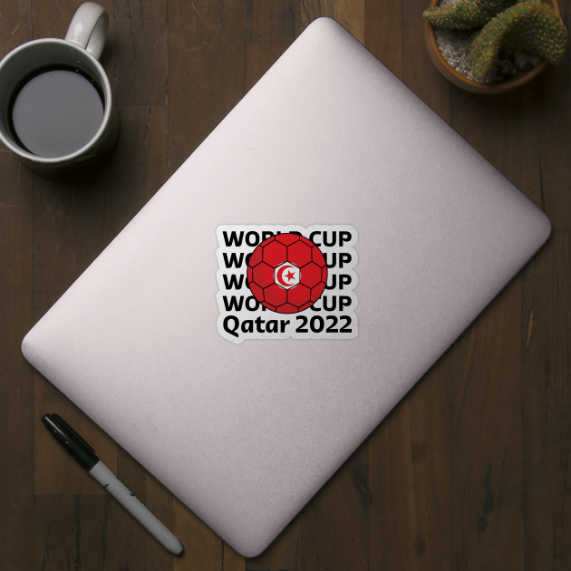 World Cup Qatar 2022  - Team Tunisia by Inspirit Designs